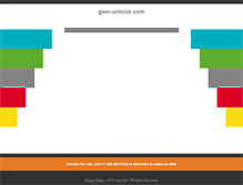 Tablet Screenshot of gsm-unlock.com